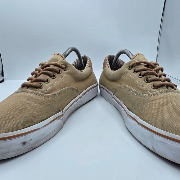 Vans Era 59 C&L Mens Size 11.5 Khaki Chevron Sneaker Shoes Casual Outdoors main image 4